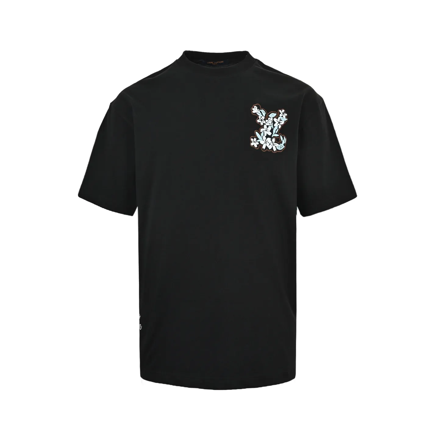 Louis Vuitton/Louis Vuitton floral embroidered short sleeves